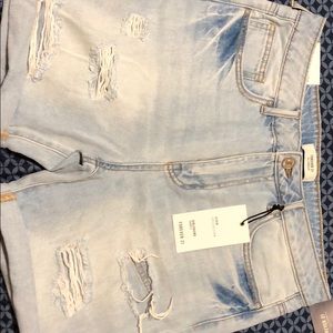 Forever 21 Girlfriend Style Jean Shorts- Size 27